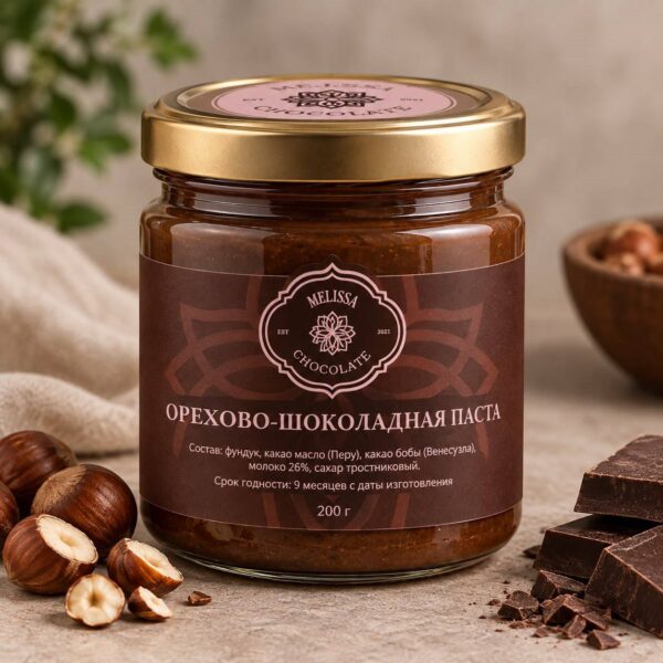 Орехово-шоколадная паста